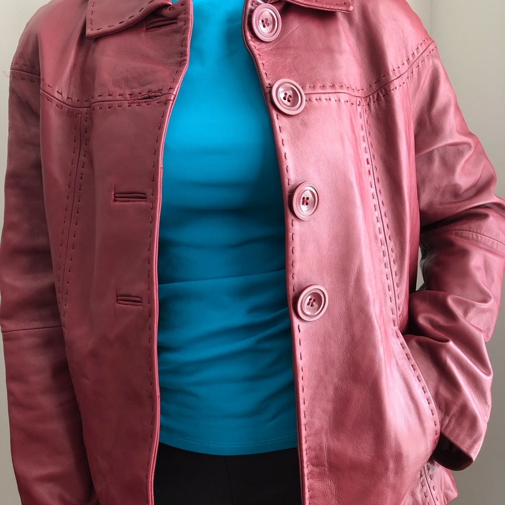Leather Coat - Picture 6 of 8